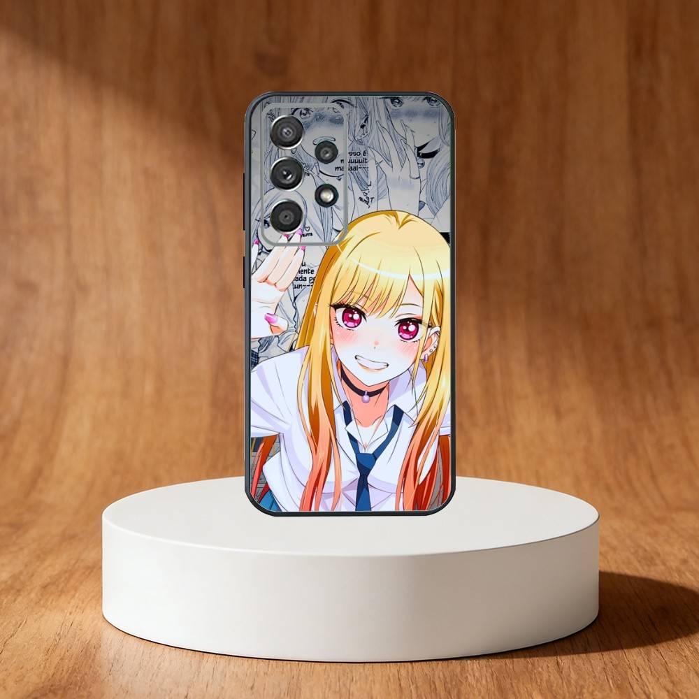 M-Marin Kitagawa Phone Case For Samsung S25,S24,S21,S22,S23,S30,Ultra,S20,Plus,Fe,Note,10,9,5G Black Cover
