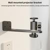 Tragbare Projektorhalterung 360° drehbar Wandhalterung Beamerhalter Universal 1/4 Schraube Für Xgimi Jmgo Dangbei Projektorständer