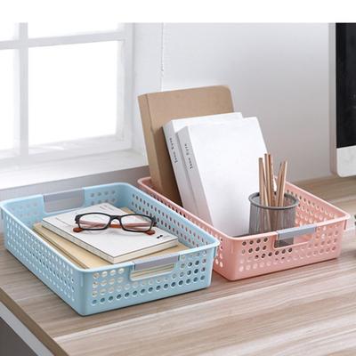 Large Capacity Desktop Storage Basket Multipurpose Rectangular Storage Basket  Household Supplies