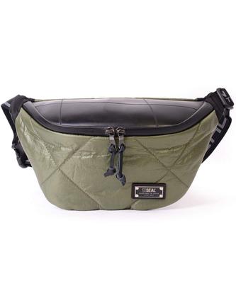 Fujikura Koso X SEAL Waterproof Waist Bag for Men Waist Body Crossbody Parachute Lightweight - Pouch, Bag, Bag, Fabric, FS-016MG