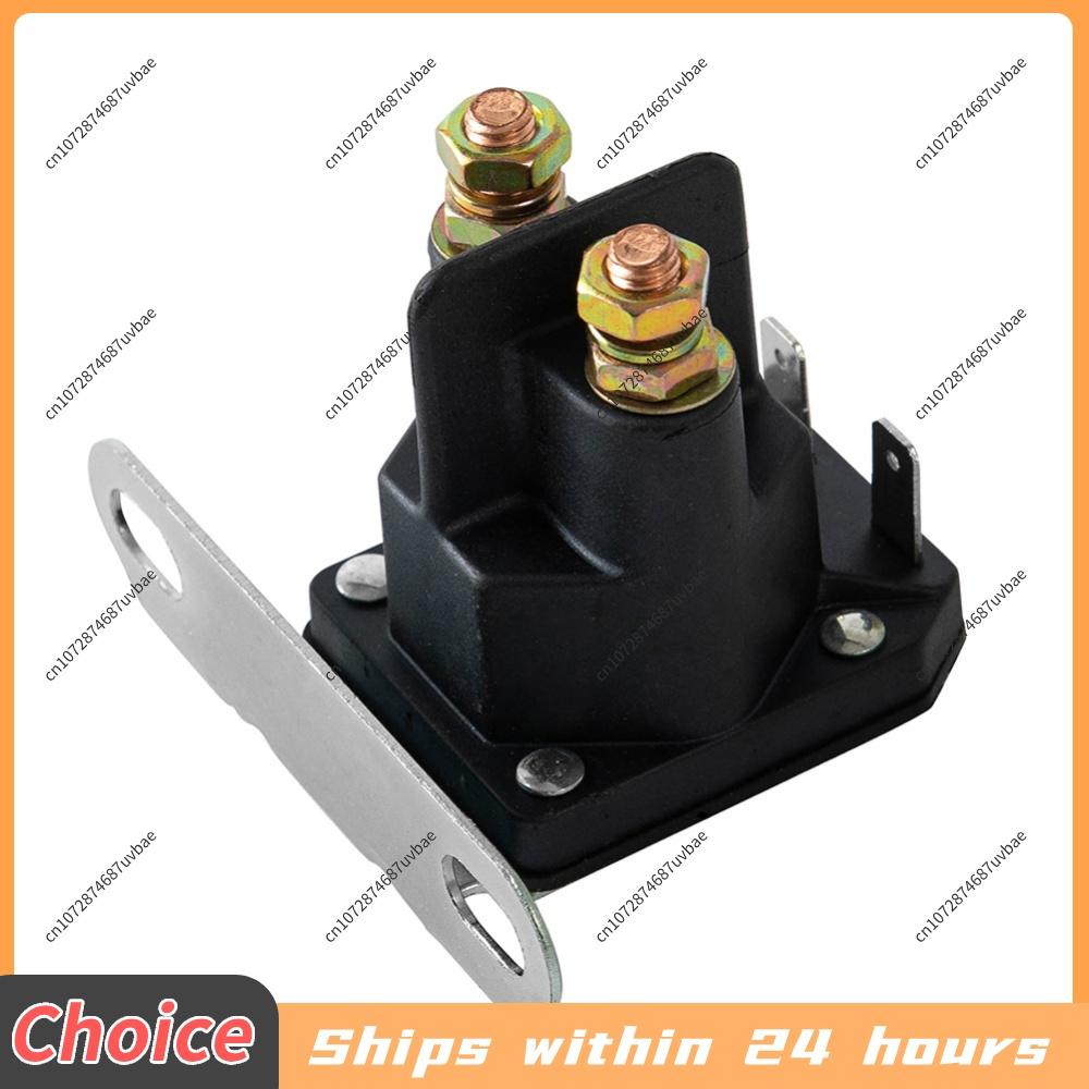 12V Starter Solenoid Relay 725-04439A Lawn Mower Motorcycle Starter 1134-2962-01 Zinc Alloy for Riding Mower Tractor Motorboat