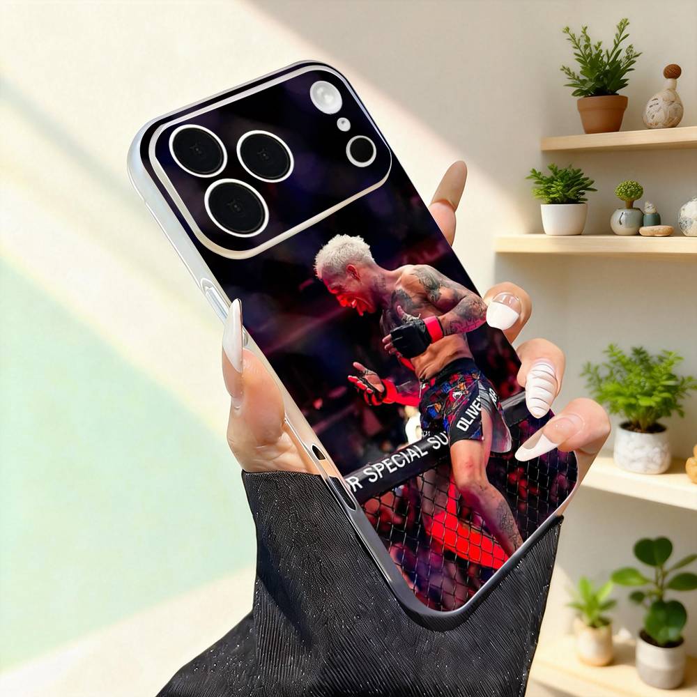 

Fighter Charles O-Oliveira For iPhone 11,12,13,14,15,16,17,Pro,Max,Plus,Mini,SE4,E Phone Case Magnetic For Magsafe Wireless iPhone15promax