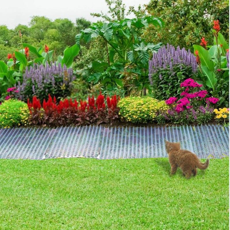 Outdoor Scat Mat Repelent pro kočky Anti-Cat Net Deterrant pro ochranu rostlin Mat