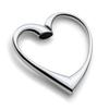 Zinc Alloy High-Grade Metal Heart-Shaped Bag Buckle Can Be Rotated Folding Handbag Hook Device Love Shaped Handbag Hook