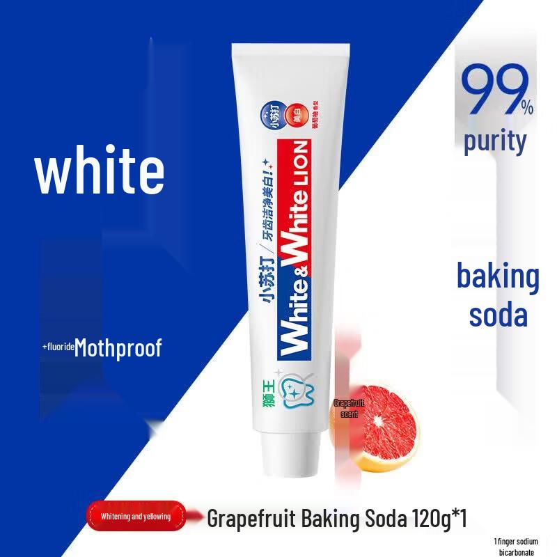 Lion King White&White Soda Toothpaste