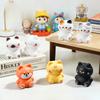 10-30pcs Resin Sitting Cats Ornament Kitten Figurine Miniature Fairy Garden Doll House Decoration DIY Micro Landscape Home Decor