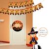 Halloween Party Decoration Holiday Themed Pumpkin Scene Door Hanging Wall Props