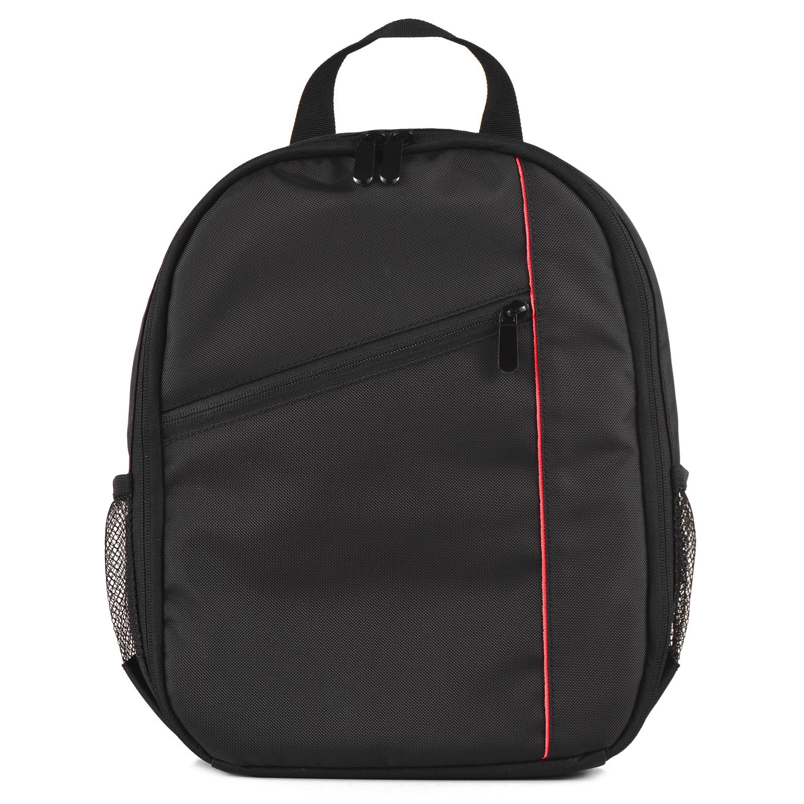 

Small Camera Backpack Outdoor Camera Bag Water resistant Shock proof Camera Case Replacement for Sony Canon Nikon DSLR Red красный