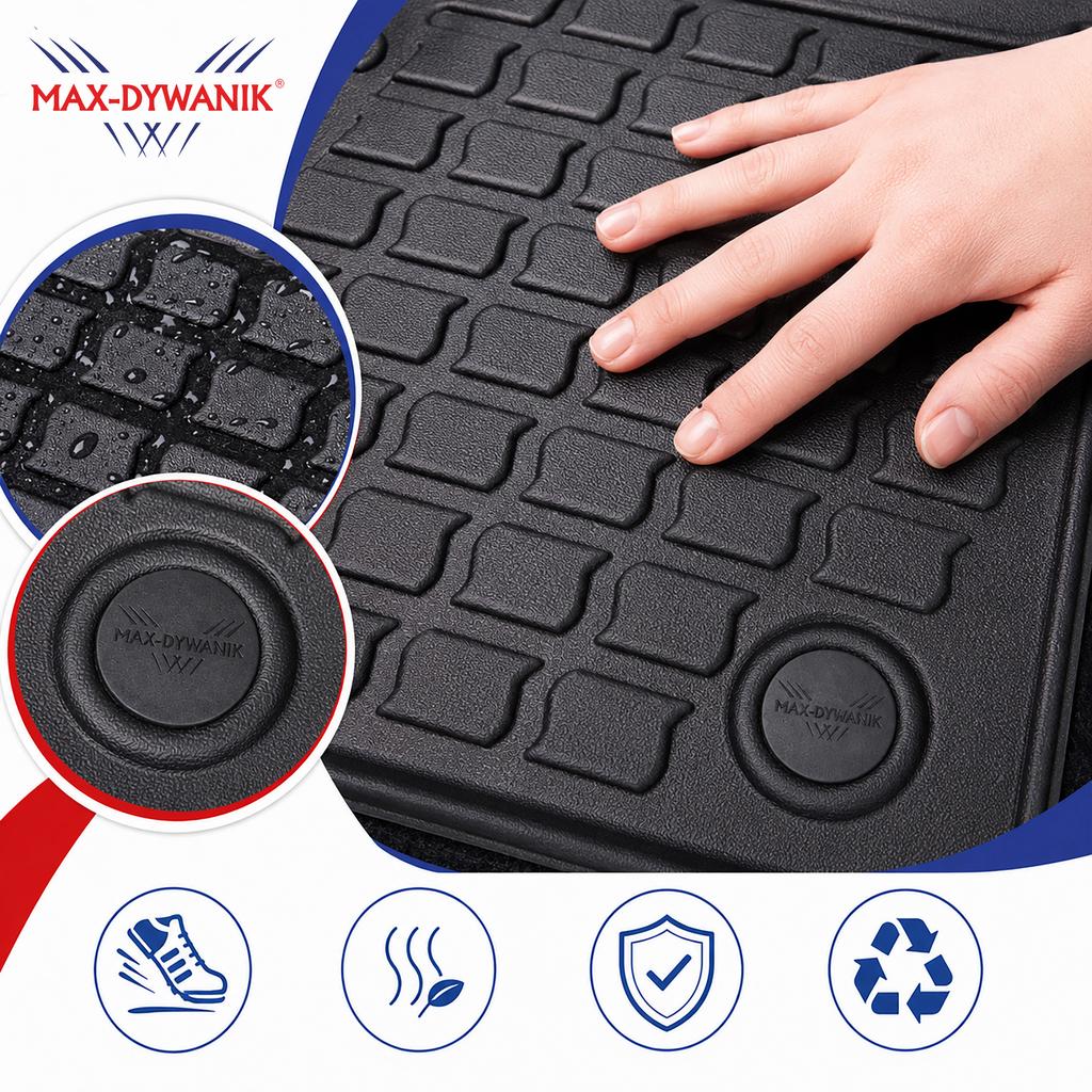 TPE floor mats for Opel Zafira C Tourer 2012-2019