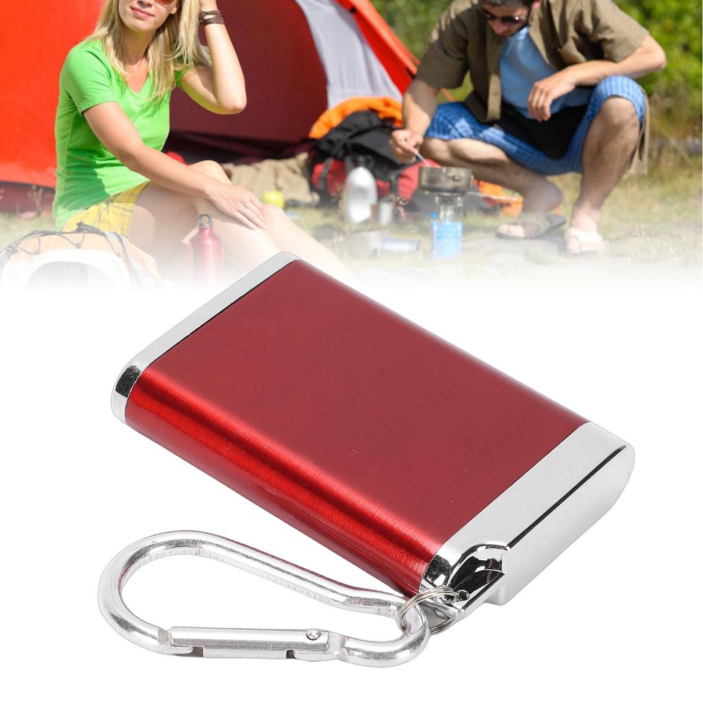 Portable Airtight Case Water Proof Small Aluminum Storage Container for Travel Camping Exploration