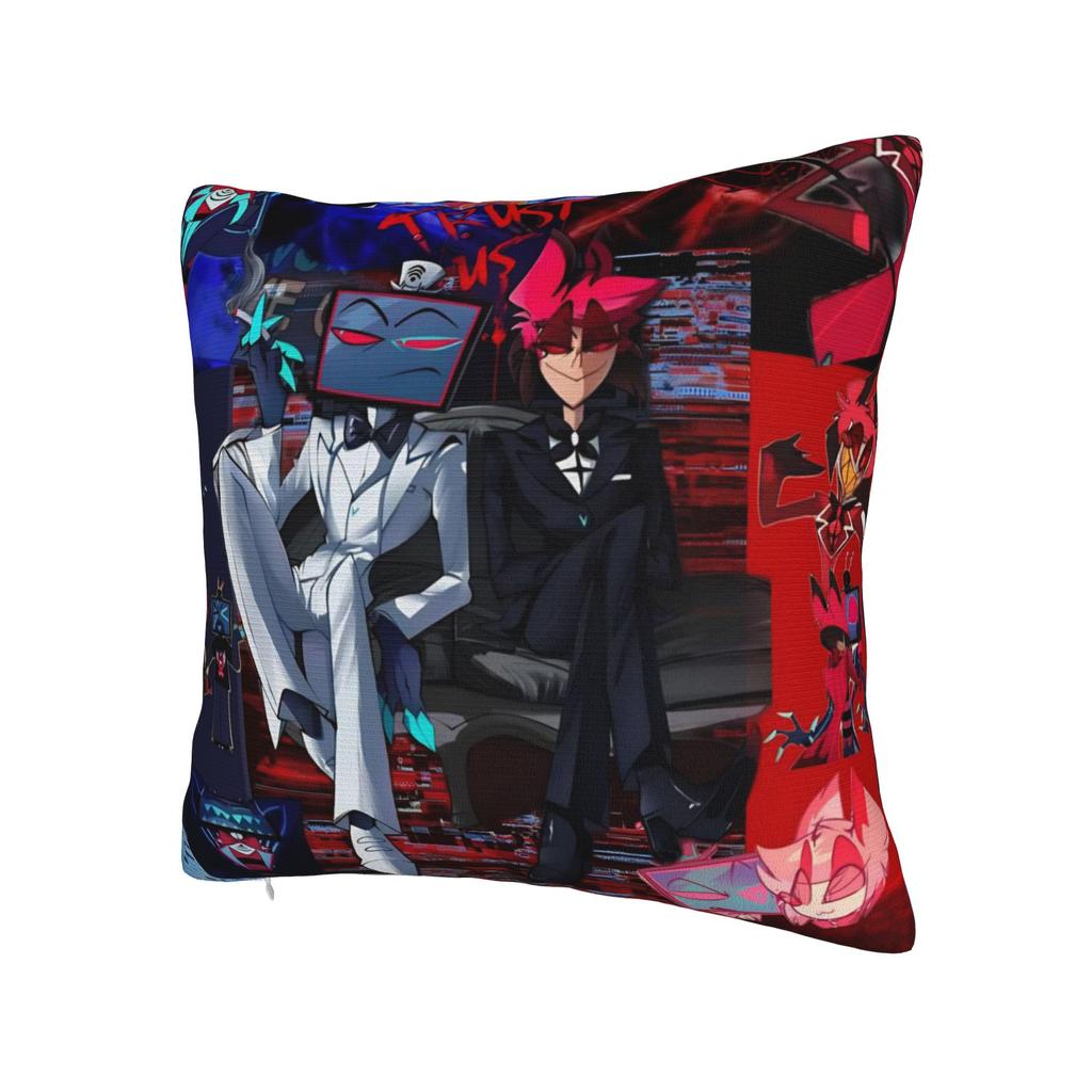 R-Radiostatic Vox Alastor Pillow Cover Accessories Printing Cushion Cover Decorations Pillow Case Cover Home Multiple Sizes