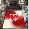 Tappeto in Velluto di Cristallo con Stampa del Bournemouth Football Club, Comodo Assorbente d'Acqua Antiscivolo Tappeto per Pavimenti Interni