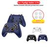 For Flydigi Vader 5 Pro Gaming Controller Shell Soft Silicone Non-Slip Anti-Scratch Protective Cover + 4 Thumbstick Caps Kit
