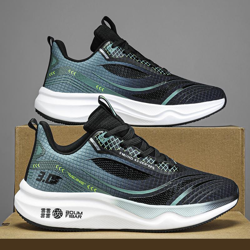 Air Cushion Herren Laufschuhe Marathon Sportschuhe Atmungsaktiv Leichte Casual Sneakers Carbon Plate Athletic Training Schuhe