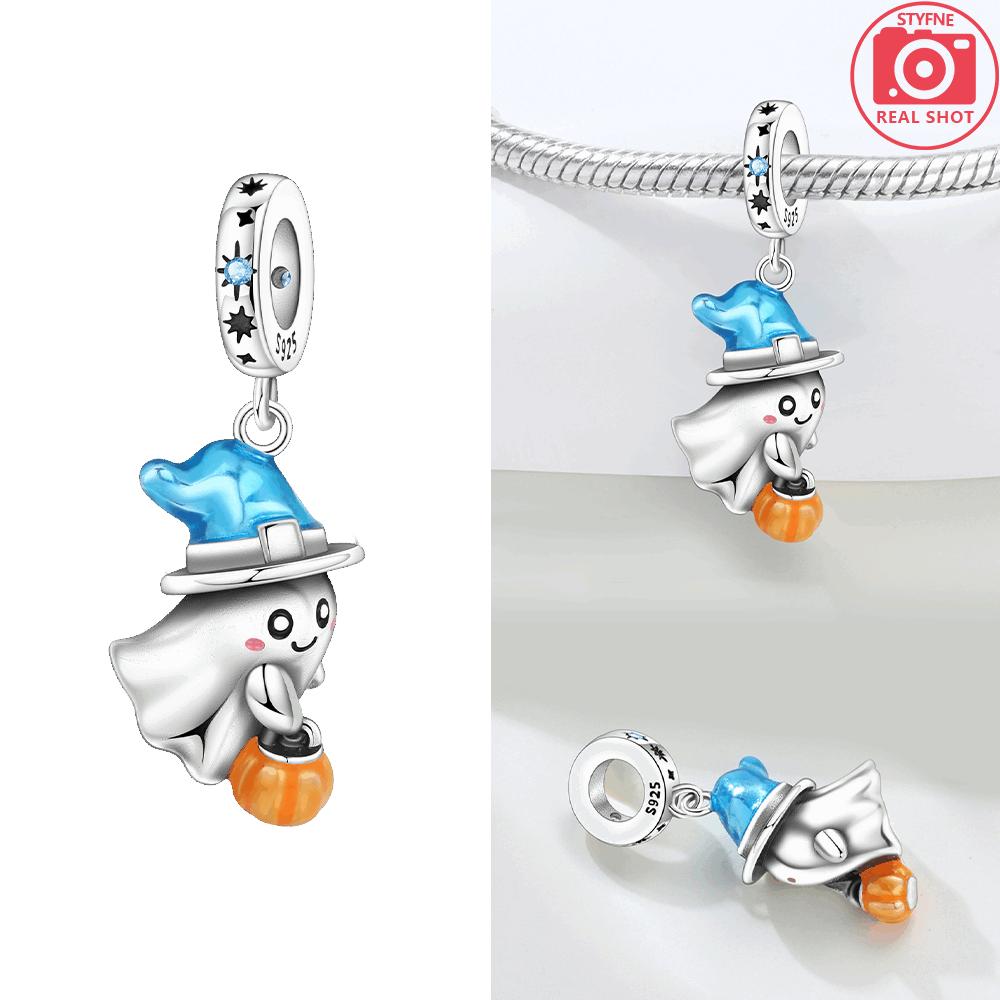 Authentic Charm copper Penguin Rabbit Blue Pendant Dog Animal Koala Bead Charms Compatible With Bracelets Accessory Gift Jewellery Diy Women