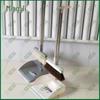 Soft Bristle Broom and Dustpan Set