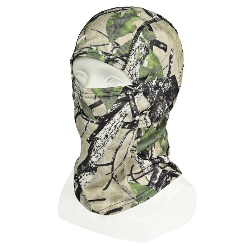 American Camouflage Cycling Balaclava - Sun Protection & Windproof Quick-Dry Face Mask for Outdoor Activities