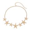 Chain Starfish Waist With Electroplated Alloy For Summer Fashion Accessory
