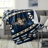 Bohemian Aztec Flannel Blanket  Soft Geometric Patterns Cozy Sofa Throw for Camping Travel  Home Decor