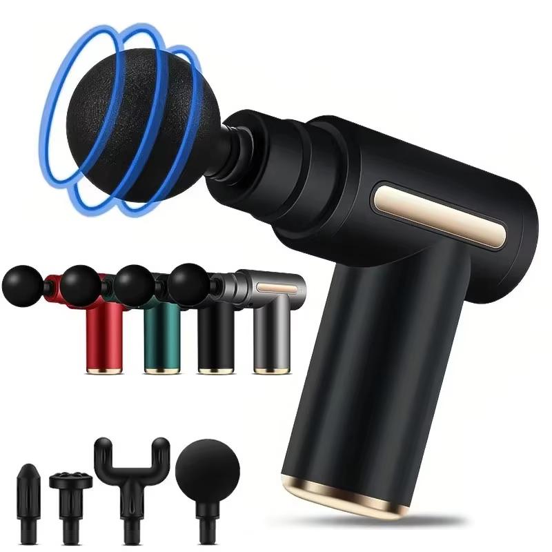 Mini Smart Fascia Gun Body Back and Neck Leg Deep Hand Percussion Massager Professional Grade Neck Membrane Gun 2026