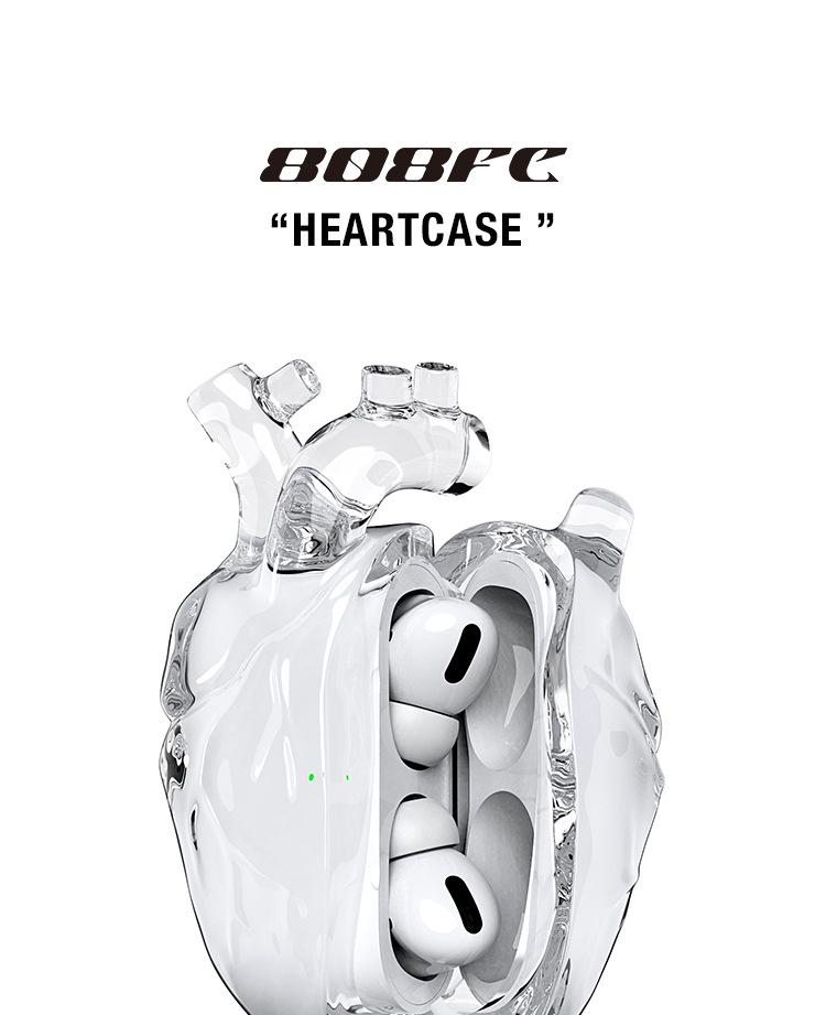 Original Heart Silicone Protective Case for AirPods Pro 2/3