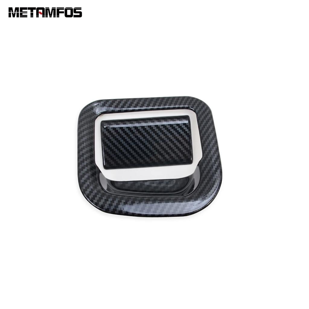 For Nissan Sentra Sylphy -2024 2025 Carbon Fiber Glove Storage Box Door Handle Cover Trim Sticker Accessories Car Styling