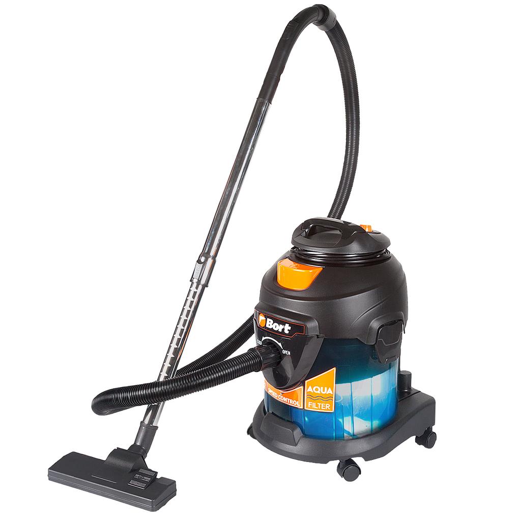 Vacuum Cleaner For Dry And Wet Cleaning Bort Bss-1415-aqua