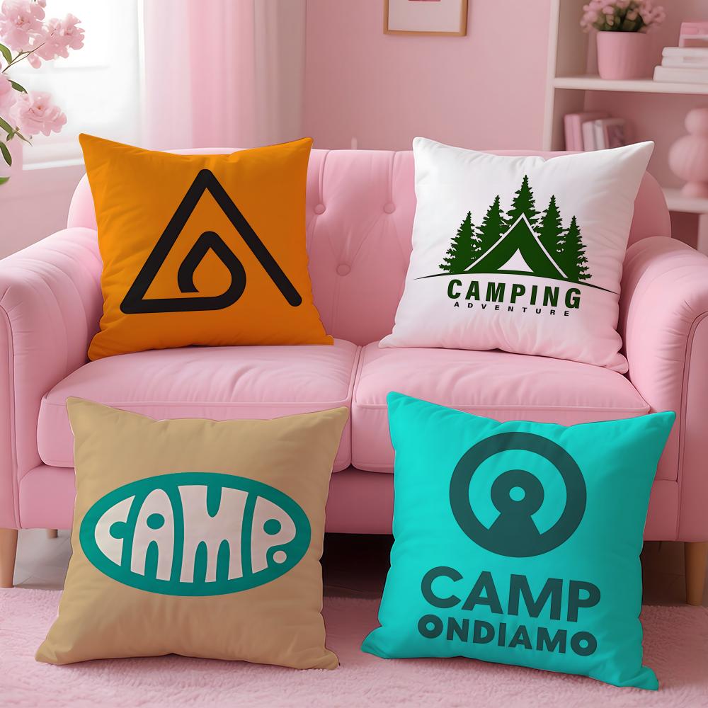 Cigarette Camp Cushion Cover Cushion Cover Set 4Pcs 50X50 45X45 40X40 Pillowcase Decorative Sofa Home Decor