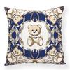 Retro Animal Chain Mixed Elements Digital Printing Pillow Case Car Waist Pillow