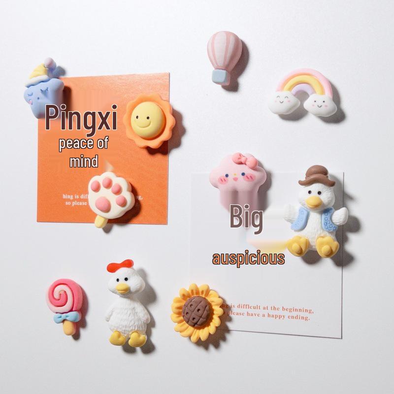 3D Mini Duck Fridge Magnet - Cute, Strong, and Stylish Decoration