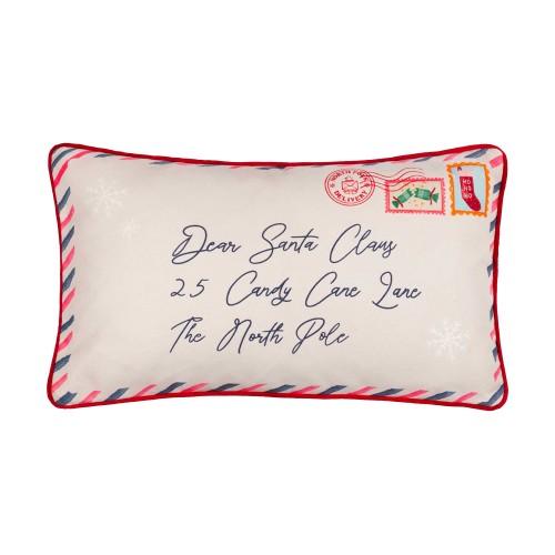 Furn Dear Santa Reversible Printed Christmas Cushion Cover