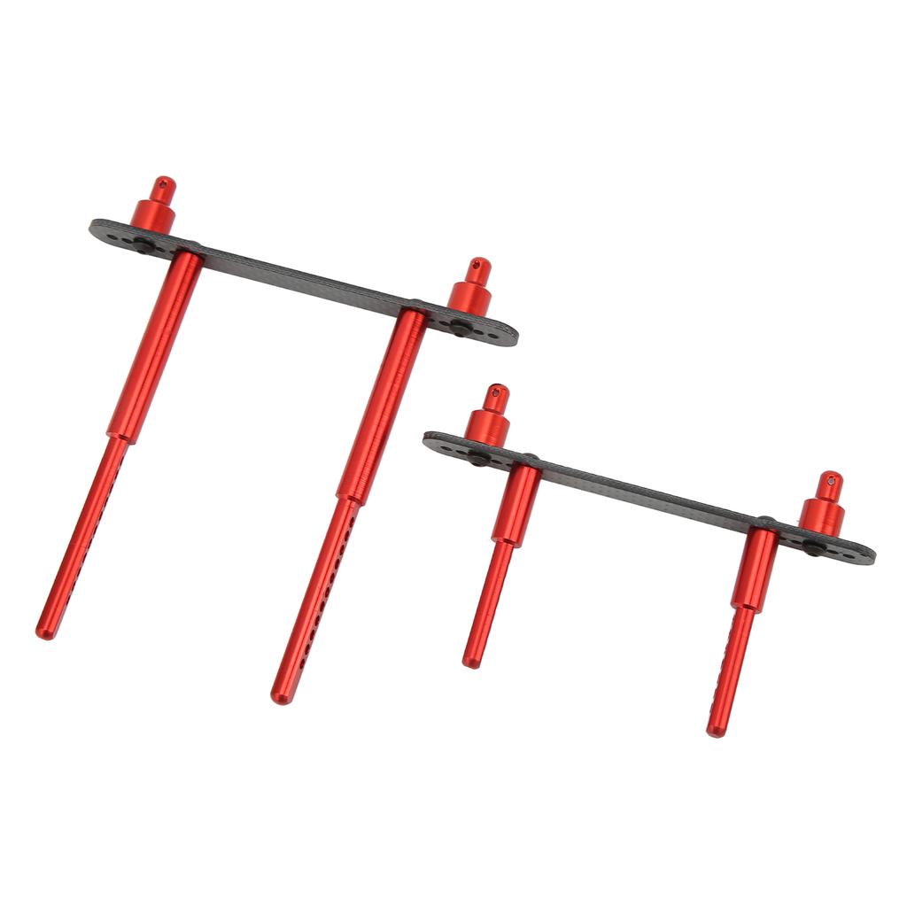 RC   Columns Front Rear Aluminum Alloy Carbon   Car Body Mount Post for   SCX10 90046 90047 1Celsius10 RC Car