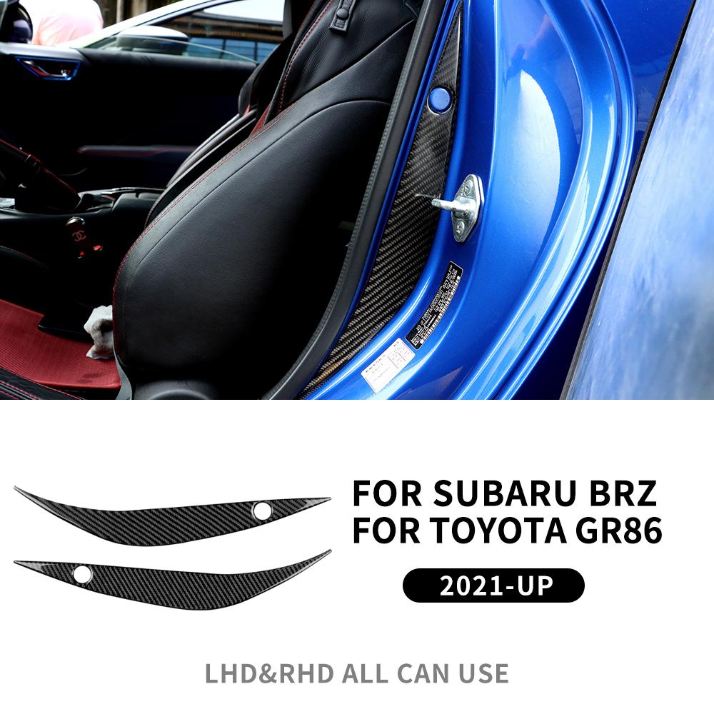 

Real Carbon Fiber Trim For Subaru BRZ Toyota GR86 2025 2025 2025 2025 Car Door Bumper Strip Sticker Edge Guard Scrape Protector