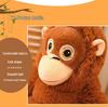 Yunges Kugel Influencer-Style Long-Armed Ape Plush: Realistic Small Monkey Toy