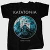 Trend Katatonia Band Musik Schwarzes T-Shirt Baumwolle Volle Größe Bt1041