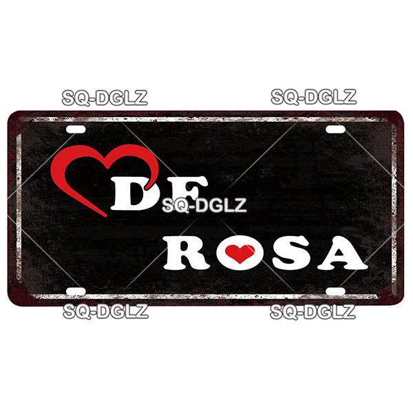 [SQ-DGLZ] Vintage Bike Bicycle Metal Sign Tin Sign Licenses Plate Decor Plaque Metal Vintage Bar Pub Club Home Wall Decoration