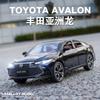 1:24 Toyota Avalon Alloy Racing Car Model Diecast Sports Car Model Simulation Sound And Light Toys Gift Decorative Ornaments Toy