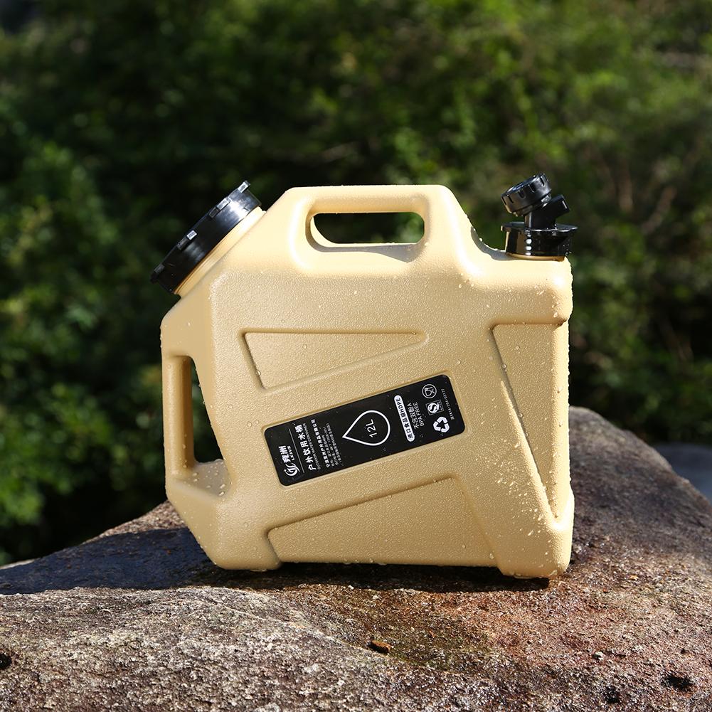12/11L Emergency Water Can Water Storage Container Portable Large Capacity Outdoor Hiking Accessories Camping Tourism
