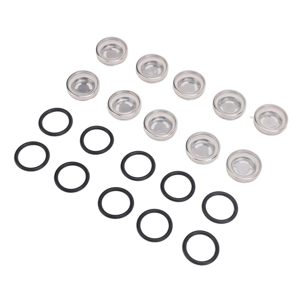 Brake Fluid Inspection Glass Master Cylinder Sight Glass Lens Gasket