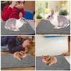 5Pcs Washable Microfiber Guinea Pig Blankets Bedding Cage Liners Reusable Mat Small Pet Warm Pad Guinea Pig Pads