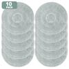 Replacement Mop Pads for Deerma DEM X70 Washable Microfiber Cloths for Vacuum Cleaner 4 or 10 Pack for Regular Floor Cleaning
