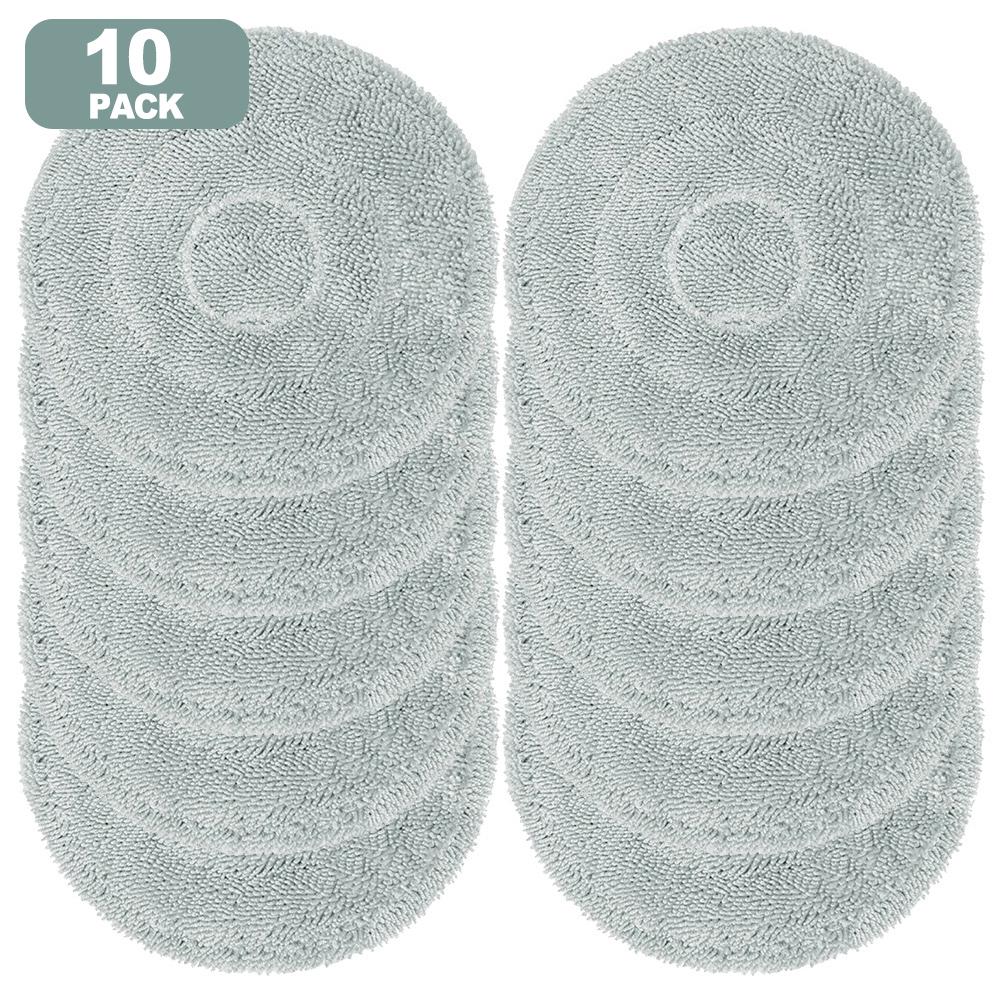 Replacement Mop Pads for Deerma DEM X70 Washable Microfiber Cloths for Vacuum Cleaner 4 or 10 Pack for Regular Floor Cleaning