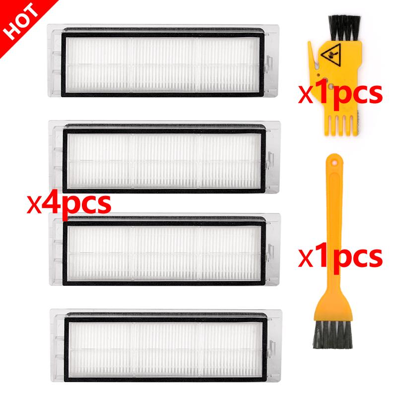 Compatible For Xiaomi Roborock S5 S6 S60 S50 S55 T6 T4 T61 Mijia S1 Xiaowa E25 E35 Vacuum Cleaner Main Side Brush Filter Mop