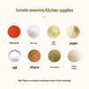 Kitchen Moisture-Proof Seasoning Set: Salt, MSG, Sugar Canisters & Seasoning Jars