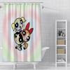 Shower Powerpuffs Girlss Curtain Waterproof Polyester Fabric Paint Colorful Bath Curtains Home Bathroom Decor Curtain With Hook