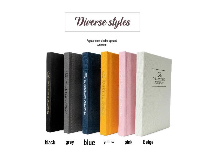 5-Minute Gratitude Journal: Hardcover Daily Agenda & Notebook