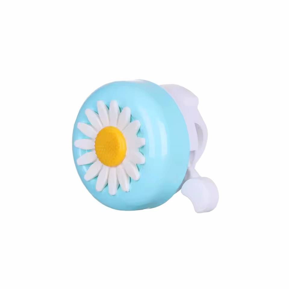 Multi-color Kids Bicycle Bell Daisy Flower Bike Bell Children Cycling Warning Alarm Loud Safety Cycling Handlebar Accessories