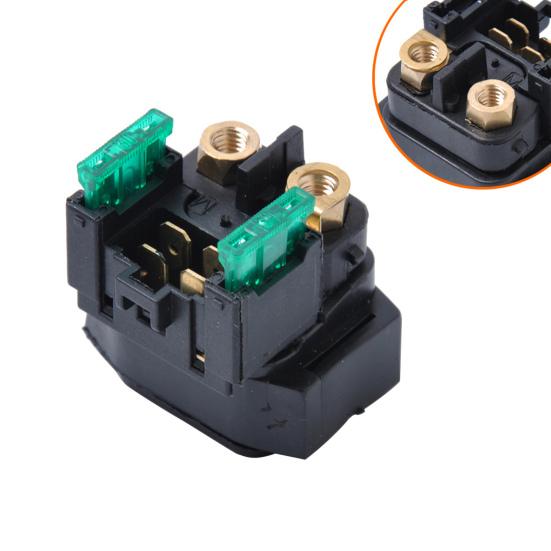 Starter Solenoid Relay Replacement Heat-resistant Black Motorbike Starter Relay Switch 4SV-81940-00