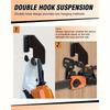 Heavy-Duty Wall Mount Chainsaw Holder Iron Shovel Hanger Chainsaw Rack  Garden Tool Storage