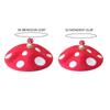 Girls Beret Y2K Girls Cute Painter Hat Mushroom Handmade Hat for Autumn Winter Beanie Hat for Daily Wear
